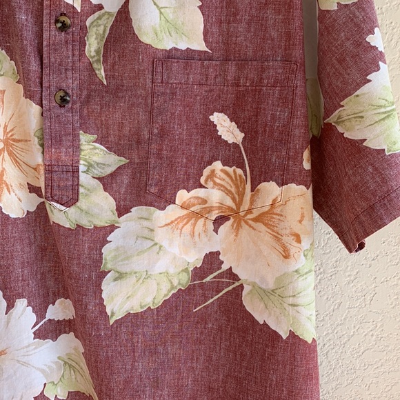 Vintage Tori Richard Pullover Aloha Shirt - Medium - Picture 3 of 10